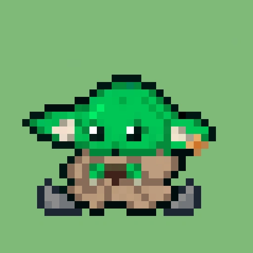 Pixel Grogu #357