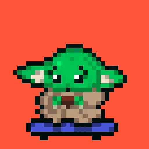 Pixel Grogu #371