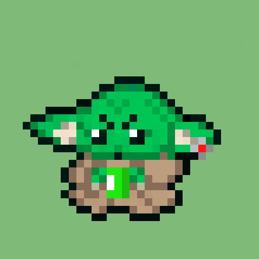 Pixel Grogu #372