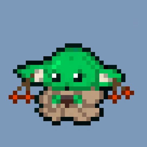 Pixel Grogu #375