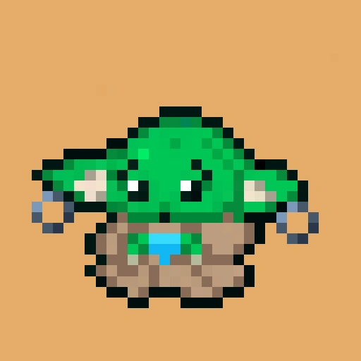 Pixel Grogu #389