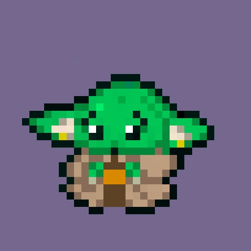 Pixel Grogu #390