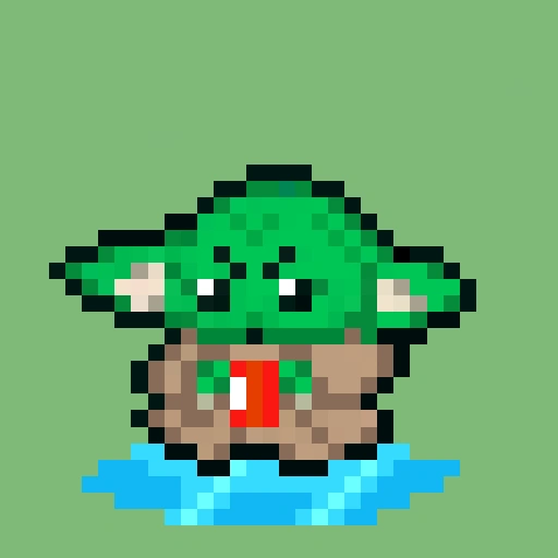 Pixel Grogu #41