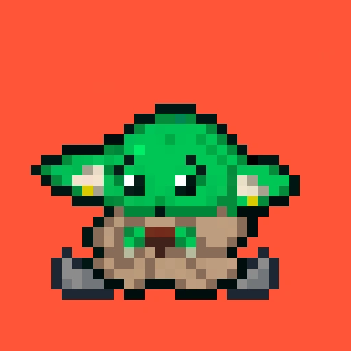 Pixel Grogu #42