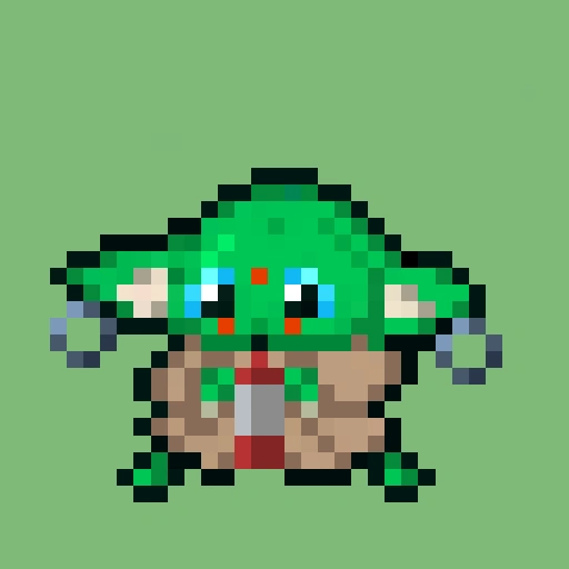 Pixel Grogu #411