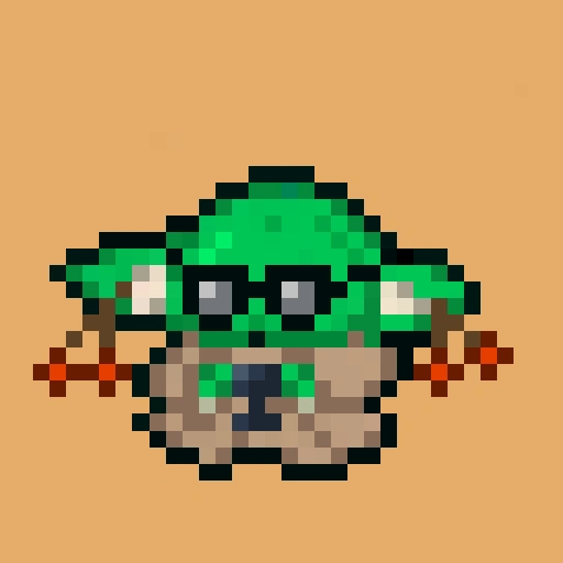 Pixel Grogu #412