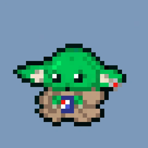 Pixel Grogu #414