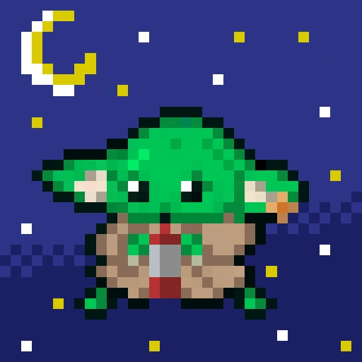 Pixel Grogu #415