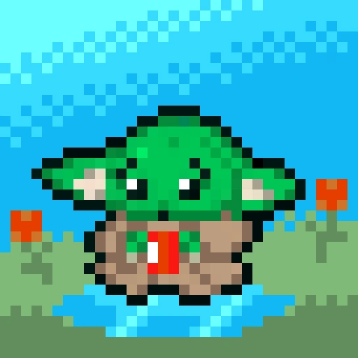 Pixel Grogu #428