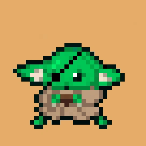 Pixel Grogu #438