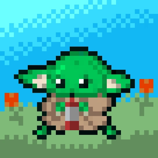 Pixel Grogu #443