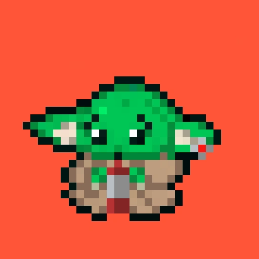 Pixel Grogu #444