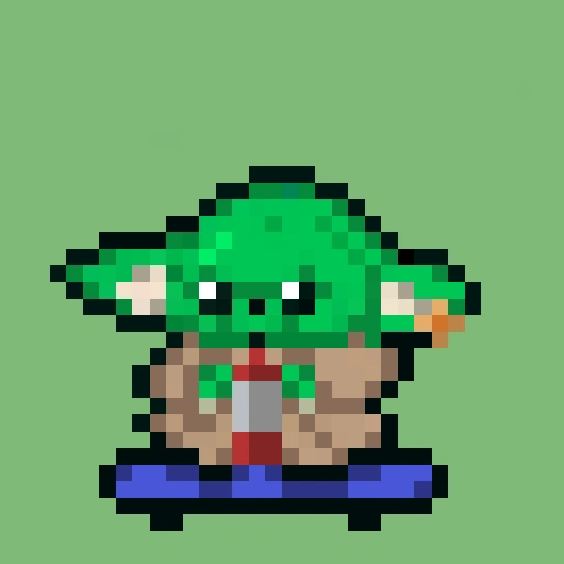 Pixel Grogu #445