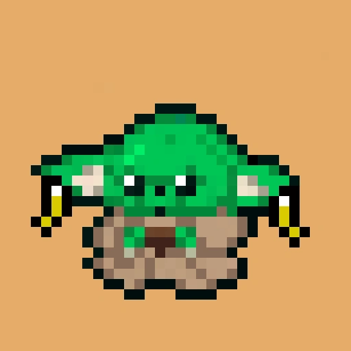 Pixel Grogu #447