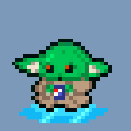 Pixel Grogu #448