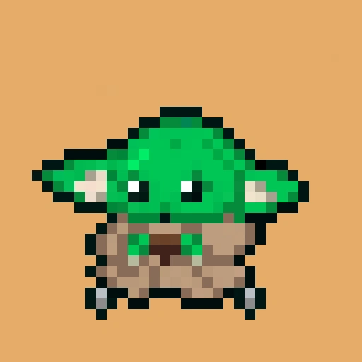 Pixel Grogu #451