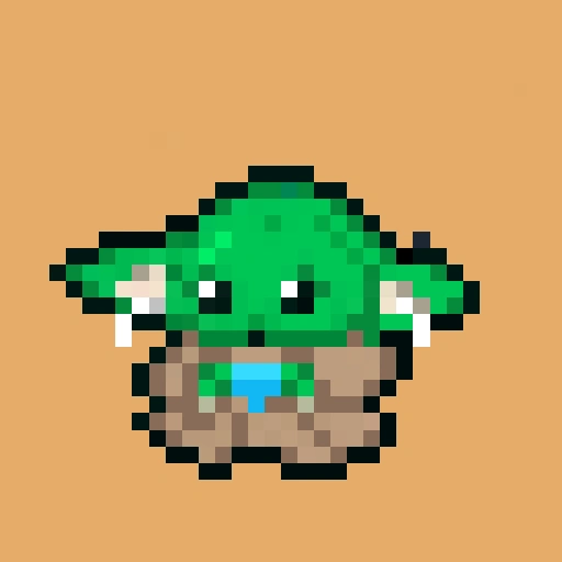 Pixel Grogu #472