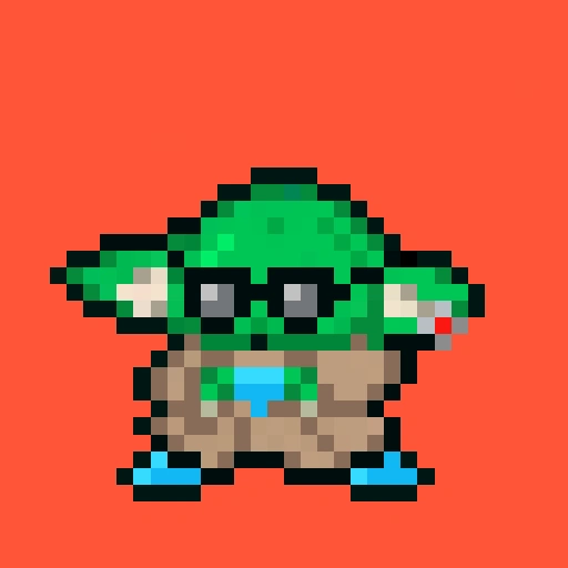 Pixel Grogu #475