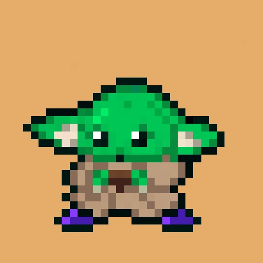 Pixel Grogu #50