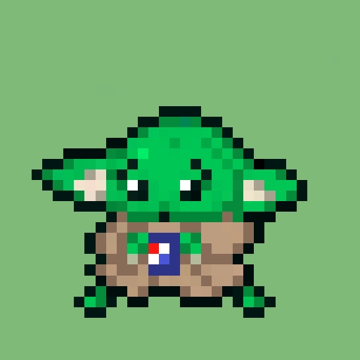 Pixel Grogu #492