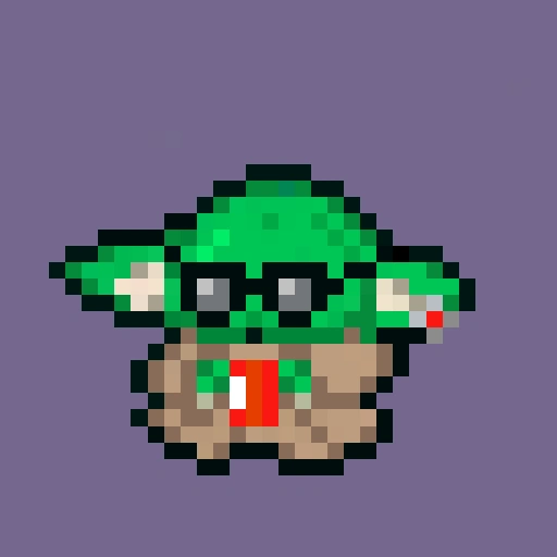 Pixel Grogu #582