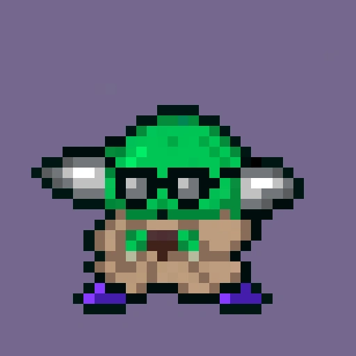 Pixel Grogu #586