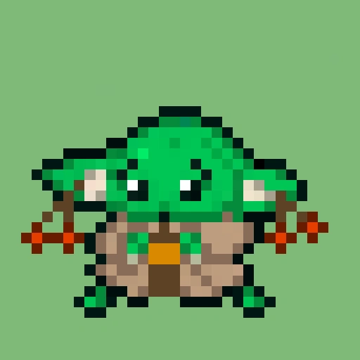 Pixel Grogu #591