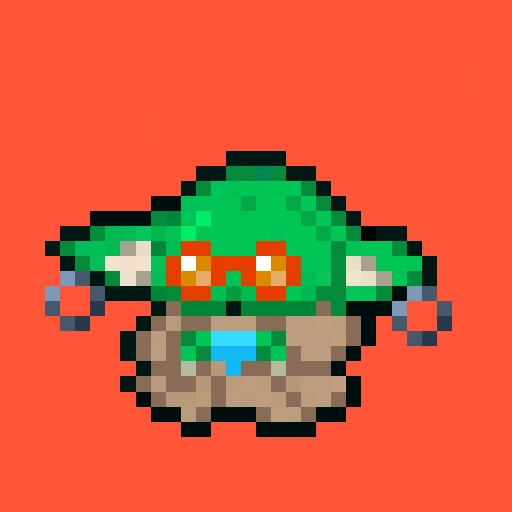 Pixel Grogu #598