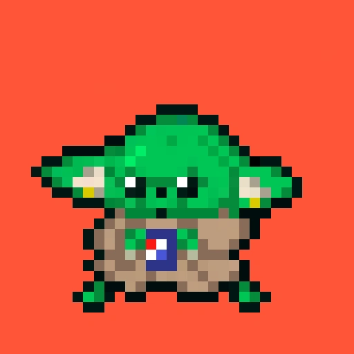 Pixel Grogu #604