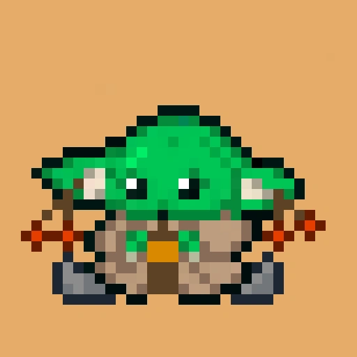 Pixel Grogu #610