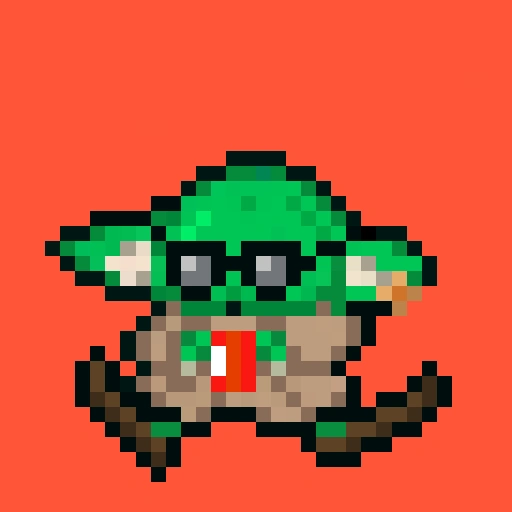 Pixel Grogu #682