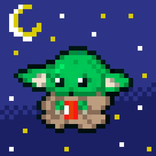 Pixel Grogu #750