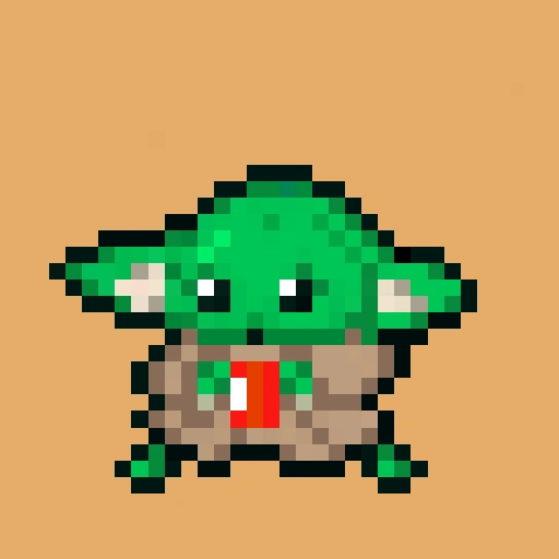 Pixel Grogu #786