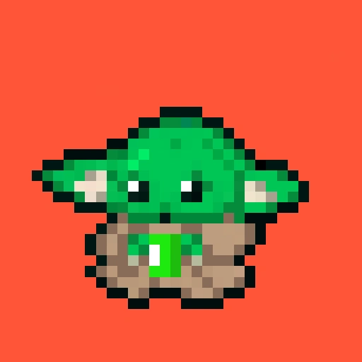 Pixel Grogu #851