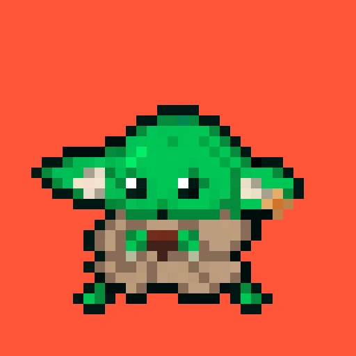 Pixel Grogu #873