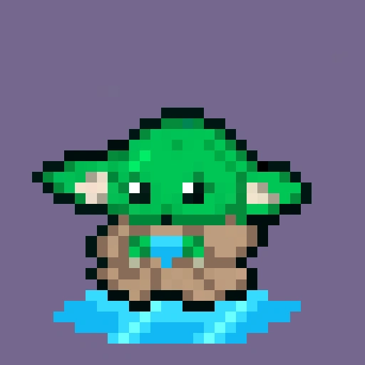 Pixel Grogu #874