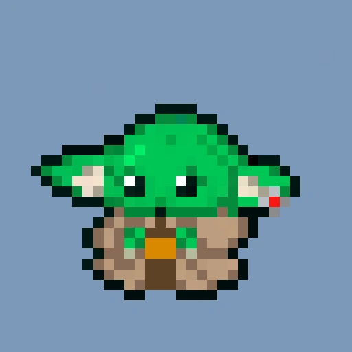 Pixel Grogu #878