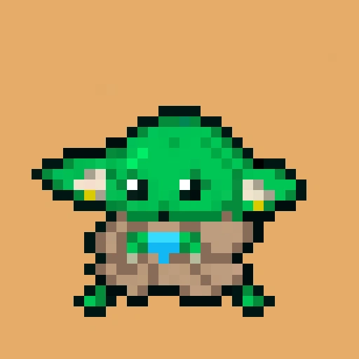 Pixel Grogu #885